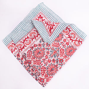 Bandana carré en coton premium à motif floral, écologique, respirant, à nouer, multifonctionnel pour la tête, le cou et les cheveux, élégant et tendance - Product Image 2