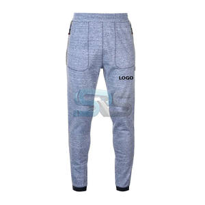 2025 hiver hommes pantalons coton lavé pantalons de survêtement décontracté survêtement Baggy Fit avec cordon polaire chaud survêtement pantalon OEM Service - Product Image 3
