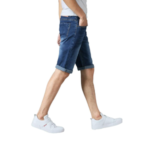 Vente en gros de shorts élégants en jean pour hommes design personnalisé pantalon en coton lavé approvisionnement OEM à la mode depuis le Bangladesh - Product Image 3