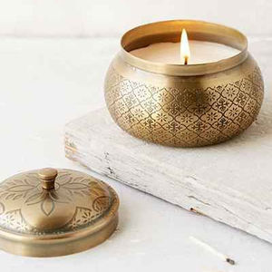 Portavelas creativo para luz de té, arte en miniatura hecho a mano para decoración del hogar para Navidad, decoración Interior avanzada, acabado de diseño - Product Image 1