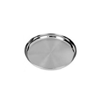 Fabricant indien de plaques d'acier Égouttoir à vaisselle de service alimentaire Assiette de cuisine et de table Faite à la main Assiette de qualité alimentaire de haute qualité