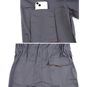 Combinaison confortable et personnalisée de vêtements de travail pour hommes avec logo imprimé broderie uniforme industriel durable approvisionnement d'usine OEM - Product Image 5