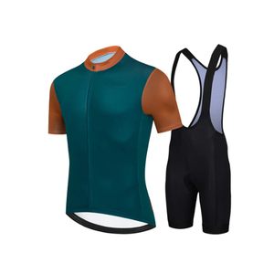 Venta al por mayor por encargo mejores uniformes de ciclismo hombres cómodo elegante ciclismo ropa de secado rápido ciclismo Jersey conjunto - Product Image 3
