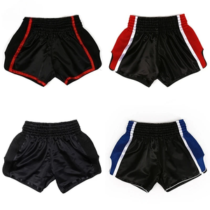 Muay Thai <b>Shorts</b> Blank Satin <b>Boxing</b> <b>Shorts</b> <b>Women</b> Men Kids MMA Clothing Plain Kickboxing Grappling Fight <b>Shorts</b> Custom Logo - Product Image 1