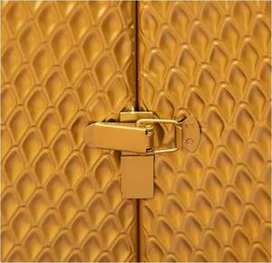 Collar Metálico Dorado para Árbol de Navidad, Moderno y Elegante, Decoración para el Hogar, Fiesta de Año Nuevo - Product Image 3