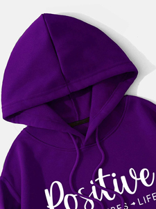 Impresión personalizada de la mejor calidad Drop-shoulder, sudaderas con capucha para mujer Venta Street Wear Manga larga Loose Fit Men Hoodies - Product Image 2
