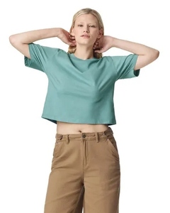 Nuevo modelo de Camiseta de algodón para niñas, elegantes, cómodas, confiables, ligeras, camisetas, logotipo de diseño personalizado y diseño personalizado - Product Image 1