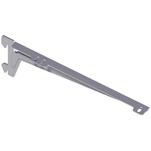 <b>White</b> Aluminum 180mm X 10300mm Angle <b>Bracket</b> with 55kg Steel 2 Mounting Hooks-ELEMENT SYSTEM - Product Image 3
