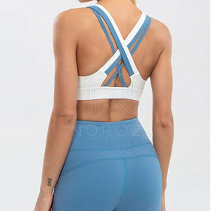 Nuevo Conjunto de Yoga para Mujer, Diseño Moderno, Cintura Elástica de Alta Calidad, Frente Sólido, Transpirable, Ecológico, 2 Piezas, Venta al Por Mayor - Product Image 5