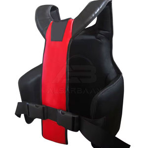 ผลิตในประเทศปากีสถาน ดีไซน์ล่าสุด แผ่นป้องกันอกสำหรับชกมวยน้ำหนักเบา สวมใส่สบาย สำหรับผู้ใหญ่ - Product Image 2