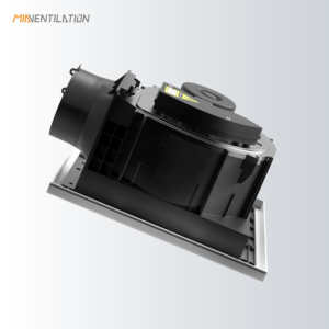 Ventilateur d'extraction de plafond sur mesure OEM/ODM pour salle de bain, 150-220 m³/h, haute pression, faible bruit, système de ventilation intérieur CVC - Product Image 4