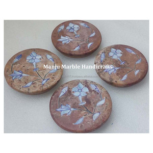 Top Quality Best Production Handmade Soapstone Inlaid Mirror With Mother Of Pearl Shade Top Quality Design For Home Decoration - Product Image 4