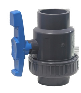 Salvador 40 mét PVC DIN tiêu chuẩn ổ cắm kết nối duy nhất Công Đoàn bóng van với ABS xử lý cho xử lý nước bóng van - Product Image 4