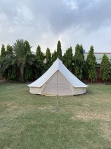 Yurt de Lujo Mongol de 4m para Exteriores, Carpa Tipo Teepee, Glamping, Hotel Safari, Carpa de Lona para las Cuatro Estaciones con Estructura de Hierro Galvanizado - Product Image 6