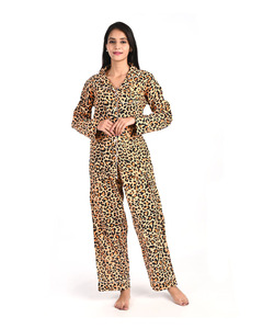 Vêtements de détente pour femmes ensemble de pyjama en coton imprimé à manches longues ensemble de pyjama grande taille pour vêtements d'été et d'hiver - Product Image 3