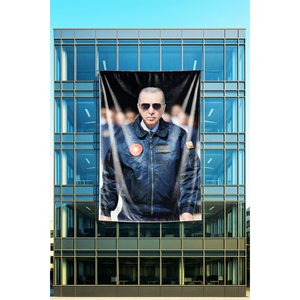 Recep Tayyip Erdoan Art Print on <b>Tissue</b> <b>Paper</b> with Digital Printing Technique AS0331 - Product Image 1