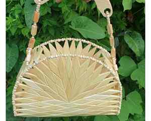 Sac en bambou du Vietnam avec un cadre de sac en bambou solide conçu pour les marques de vêtements d'été à des fins de vente au détail et d'exportation - Product Image 1