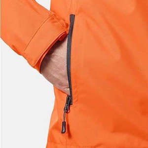 Vestes de pluie pour hommes Vestes coupe-vent personnalisées à blocs de couleurs pour hommes Dernière conception de qualité supérieure Polyester imperméable style High Street - Product Image 4