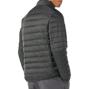 Veste matelassée en duvet pour homme avec logo personnalisé gratuit 2024, veste d'extérieur unie, veste matelassée pour homme HIGH STREET - Product Image 2