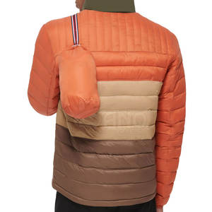 Chaqueta acolchada para hombre de calle alta tela de invierno de alta calidad con cuello levantado personalizable manga larga llegada directa de fábrica - Product Image 4