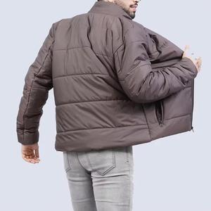 Veste matelassée pour homme de haute qualité, nouvelle arrivée pour l'hiver, manches longues, avec logo personnalisé imprimé, vente en gros, veste matelassée bicolore - Product Image 5