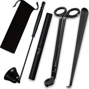 Ensemble d'accessoires d'extinction de bougie pour décoration intérieure moderne mèche de bougie extincteur ensemble d'outils pour bougies accessoires - Product Image 3