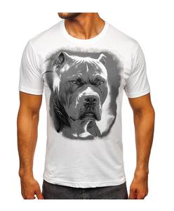 OnStyle เสื้อยืดผู้ชายไซส์ใหญ่พิเศษ, เสื้อยืดผ้าฝ้ายเปิดไหล่ปล่อย100% 240g ออกแบบได้ตามที่ต้องการ - Product Image 1