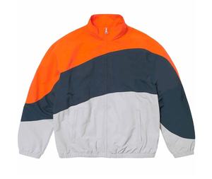 Chaqueta Cortavientos de Moda Urbana al por Mayor, Chaqueta Anorak Impermeable y Cortavientos de Nailon con Bloques de Color para Hombre - Product Image 1