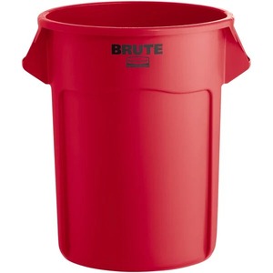 ถังขยะทรงกลม Rubbermaid FG265500RED BRUTE สีแดง ขนาด 55 แกลลอน - Product Image 5