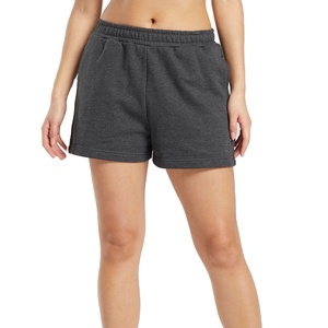 Short de survêtement personnalisé pour femmes avec poches Short de survêtement en coton éponge français avec cordon de serrage pour entraînement d'été logo personnalisé pour femmes - Product Image 1