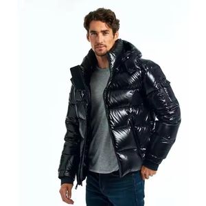 Chaqueta de Invierno Personalizada 2025 de Alta Calidad, Acolchada, con Logotipo Frontal, Transpirable, de Secado Rápido, Tipo Burbuja, para Hombre - Product Image 1