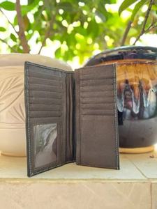 Cartera Larga Vintage Unisex de Cuero Vacuno Hecha a Mano, de Lujo, con Bloqueo RFID, para Uso Diario - Product Image 2