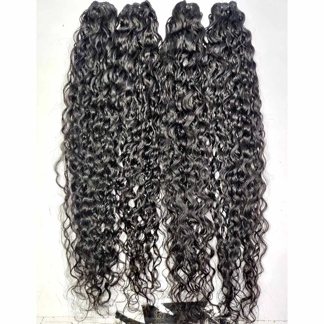 WHOLESALE RAW VIRGIN INDIAN CURLY TEMPLE HAIR WITH ALIGNED CUTICLES EXCELLENT QUALITY HAIR EXTENSIONS