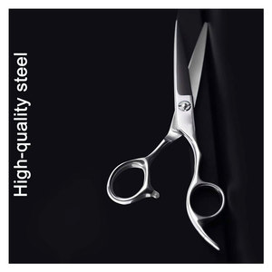 Professional Stainless Steel Barber <b>Scissors</b> 6.0 Inch Sharp Blade Left-Handed Hair Cutting Shears for Salon Use - Product Image 4