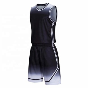 Ensembles de maillots de basket-ball pour hommes, logo personnalisé, séchage rapide, respirant, de haute qualité, uniformes de sport, tenue d'entraînement, 100% polyester - Product Image 1