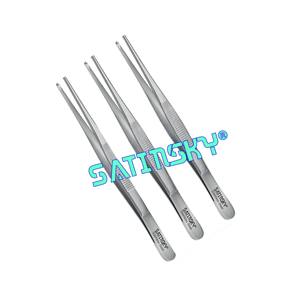 FÓRCEPS DE DISECCIÓN Y TEJIDOS Disección de tejidos Industriales Dentados Acero inoxidable Fabricado en AISI 420 - Product Image 1