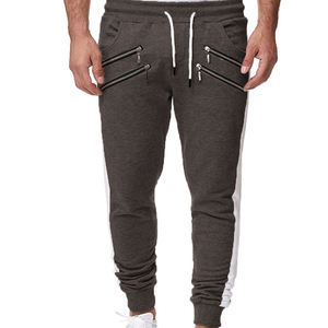 Pantalón deportivo de algodón ligero OEM con logotipo personalizado Flare Jogger con carga lavada con ácido y parches bordados a granel - Product Image 6