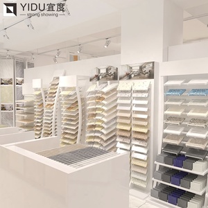 Sản Phẩm Mới Sàn Đứng Gạch Showroom Cho Khảm Chủ Xoay Đá Đá Cẩm Thạch Đứng Gốm Gạch Hiển Thị Giá - Product Image 2