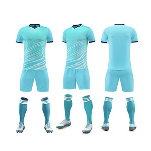 Logo personnalisé Ensemble d'uniformes de football à séchage rapide France Maillots de football Vêtements de sport Uniformes de football de haute qualité Vente en gros - Product Image 1