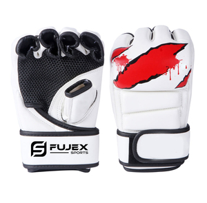 ถุงมือมวยหนัง PU ทนทานต่อการฉีกขาดสำหรับฝึกชกมวย - Product Image 1