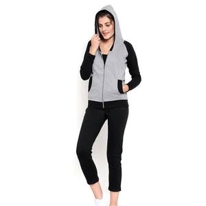 Chándal Ligero con Cremallera para Mujer en Tallas Personalizadas, el Mejor Material con Capucha, Tinte Liso para la Temporada de Invierno - Product Image 2