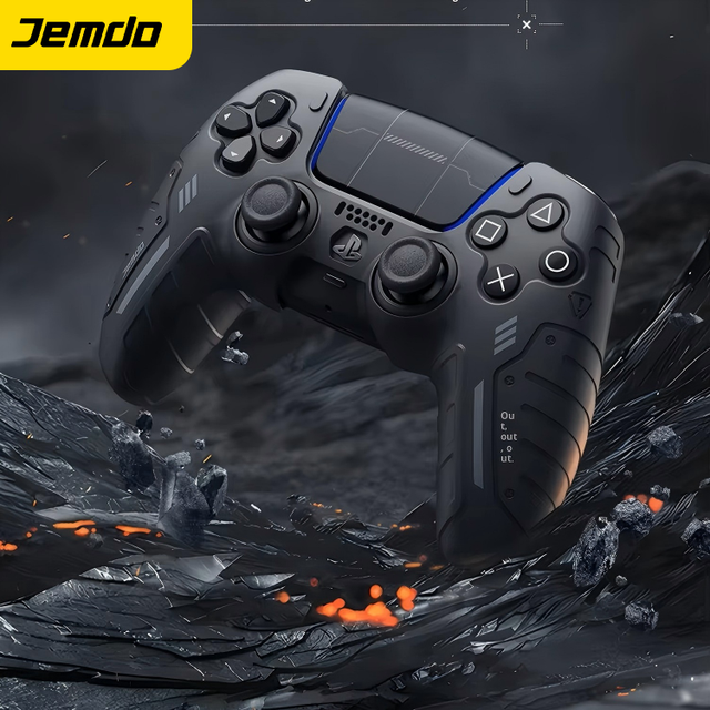 Jemdo Compatible Elite Controller Protective Cover Black Myth Wukong Silicone Case for PS5 for Xbox Handle Video Game Case