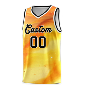 Maillot de basket-ball pour hommes, tissu en maille polyester de haute qualité, commande en gros, maillot de basket-ball personnalisé pour hommes, polyester résistant à la décoloration - Product Image 5