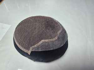 Peluca de peluquín de cabello humano rizado modelo Q6, sistema de prótesis de cabello indio Remy de Taz Hair Bangladesh - Product Image 3