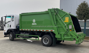 รถอัดขยะรถขนขยะ6cbm 5cbm Sinotruk - Product Image 5