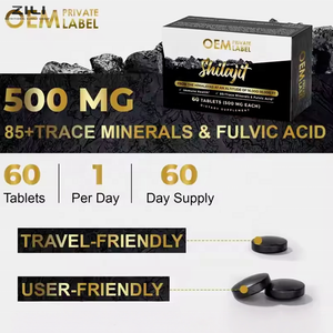 Tabletas de Shilajit Puro al Por Mayor OEM, Tabletas de Resina de Shilajit 100% Naturales, Ricas <span class=keywords><strong>en</strong></span> Minerales, Potenciador de Energía - Product Image 3