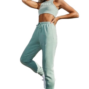 2025 nouveau cordon de serrage course Sport Joggers femmes séchage rapide athlétique Gym Fitness pantalons de survêtement avec deux poches latérales pantalons d'exercice - Product Image 5