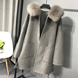 Vente chaude hiver Double couche 100% coton Varsity veste avant Logo grande taille respirant séchage rapide manteau pour hommes - Product Image 3
