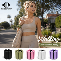 Poids de poignet en silicone et fonte de 1 lb et 2 lb, réglables, étanches, pour chevilles, écologiques, durables, pour fitness, musculation et yoga