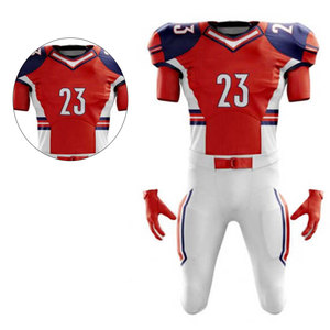 Uniformes de fútbol americano de alto rendimiento para equipos, camisetas y pantalones hechos a medida con diseño profesional para entrenamiento - Product Image 3